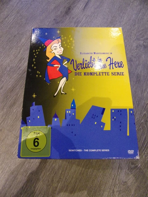 coffret dvd ma sorcière bien aimée l'intégrale,occasion