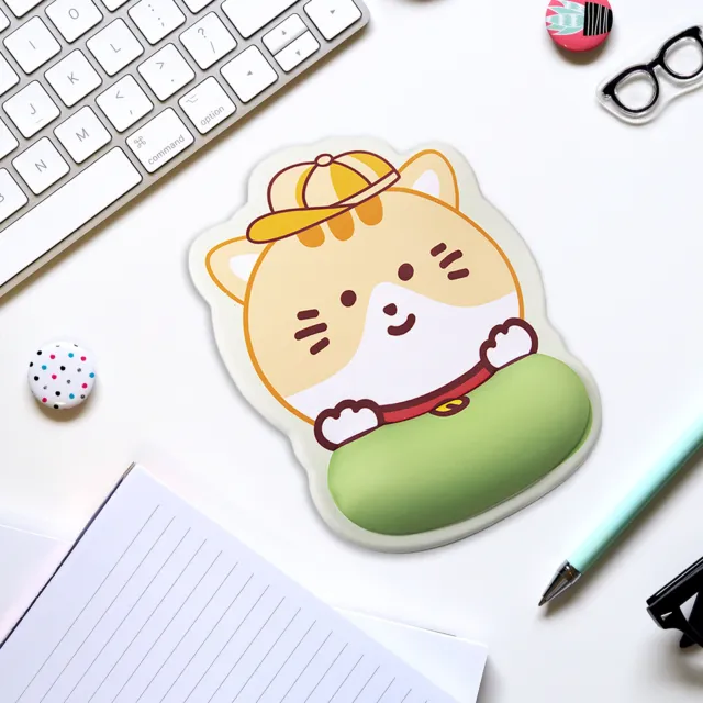 Table Mouse Pad Ergonomic Smooth Touch Cartoon Design Mouse Pad Wrist Rest 3d