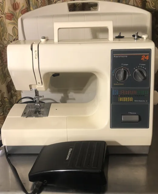 Máquina de coser Sears Roebuck & Co Kenmore 24 puntadas modelo 1764180