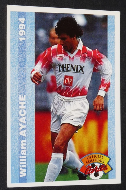 CARD PANINI OFFICIAL FOOTBALL CARDS 1994 ERIC DI MECO MARSEILLE # 235
