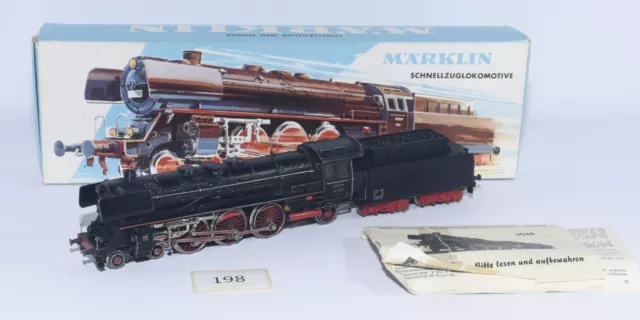 #198 Märklin 3048 locomotora de vapor Br01 097 - probada