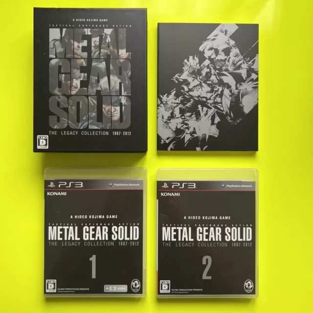 Metal Gear Solid The Legacy Collection 1987-2012 Ps3 Ntsc/Jp Jap Mgs Kojima