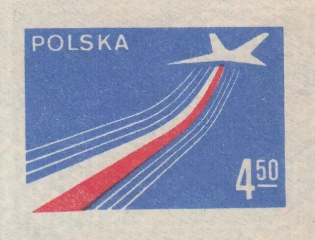 POLOGNE 1982 Ck#071 Enveloppe neuve. Couple Avion.