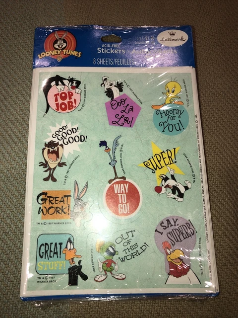 Looney Tunes Acid Free Stickers, 1997