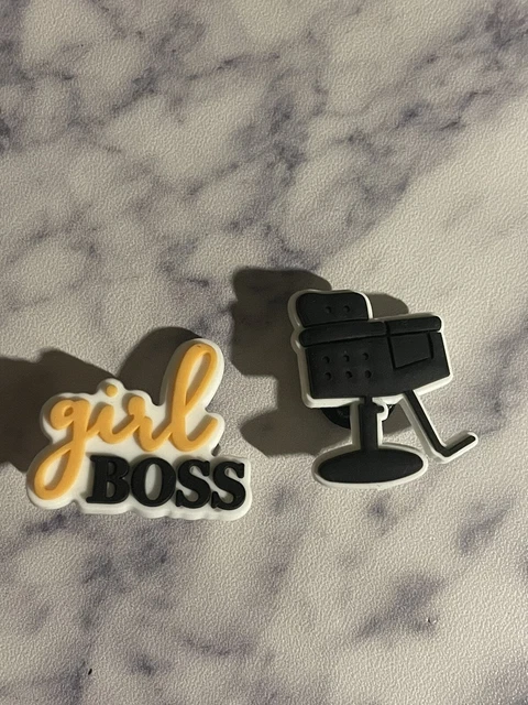 Girl Boss croc jibbitz charm