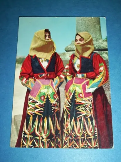 Cartolina Costumi Sardi - Orgosolo 1962