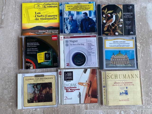 Lot de 9 CD