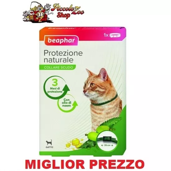 Beaphar protezione naturale gatto collare antiparassitario per gatti - con Neem