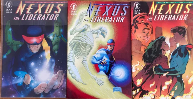 NEXUS THE LIBERATOR #2,3,4   Dark Horse 1992 Series