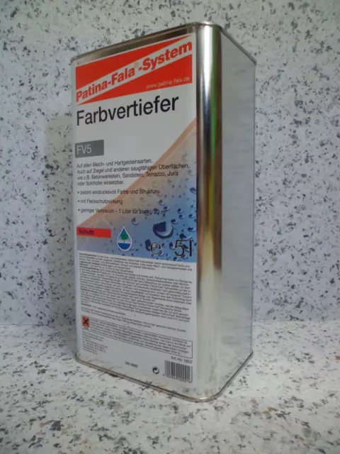 Patina Fala FV5 Couleur Intensificateur avec Protection Anti-taches 5 L pour