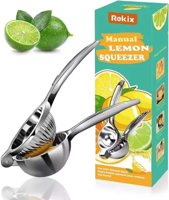 Stainless Steel Lemon Squeezer Orange Lime Juicer Hand Press Tool Kitchen & Bar