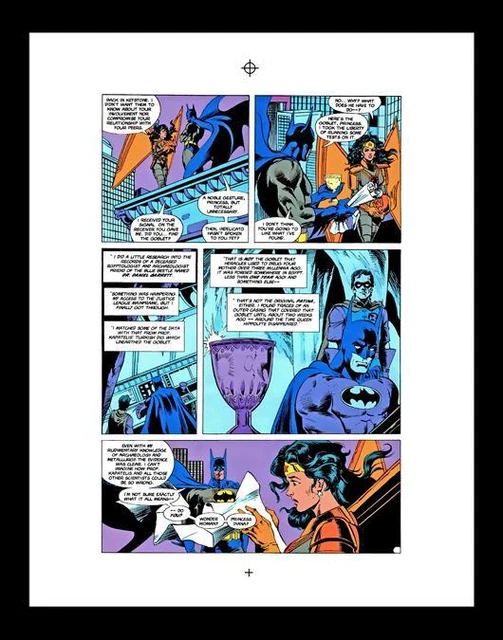 Cynthia Martin Wonder Woman #60 Rare Production Art Pg 6