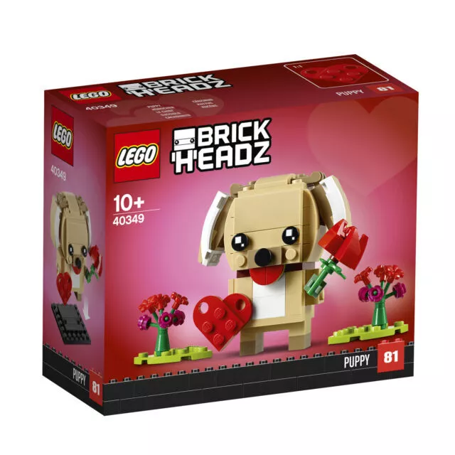LEGO BRICKHEADZ: Valentinstag-Welpe (40349)