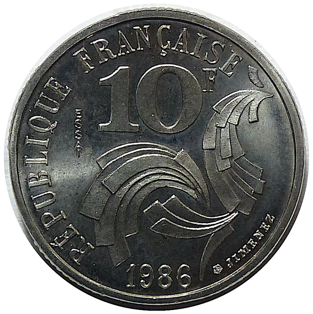Essai 10 Francs Jimenez 1986