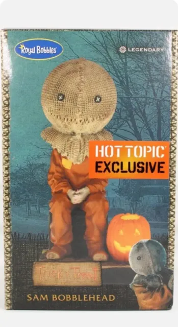 SAM Trick r Treat Hot Topic Exclusive Halloween Bobblehead new