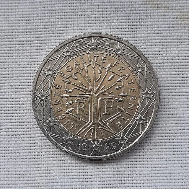 2 Euro Münze Liberte Egalite Fraternite 2000 2 EURO GEDENKMÜNZE LIBERTE EGALITE FRATERNITE R 2000 sehr, sehr selten