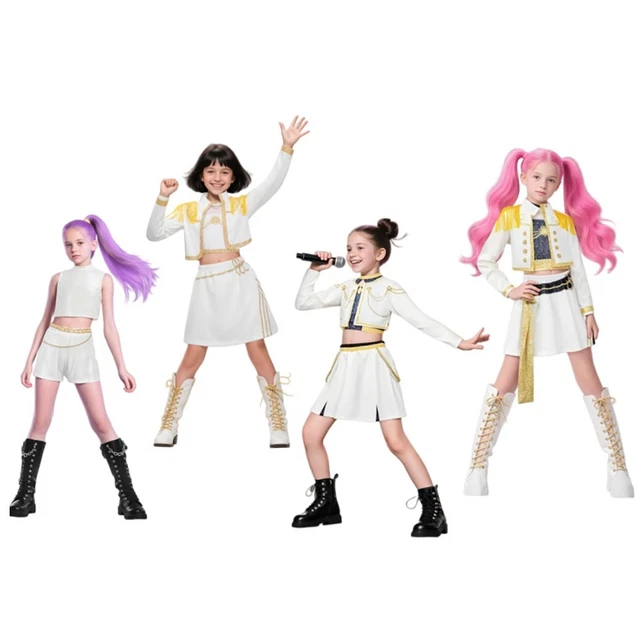 MRRTIME Rumi Costume De Cosplay K-pop Demon Rumi Zoey Pour Enfant, Idol