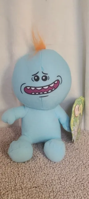 MR. MEESEEKS - 10” PLUSH TOY w tags - Rick and Morty [adult swim] [SDCC2018]