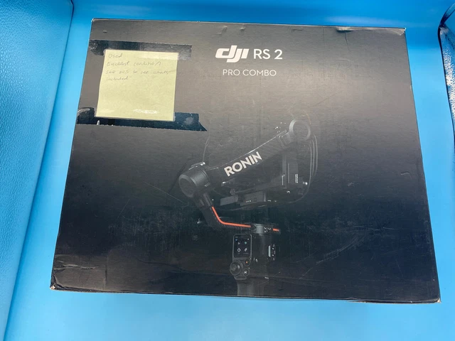 DJI RS 2 Pro Combo - Estabilizador de cardán de 3 ejes para cámara réflex digital/sin espejo