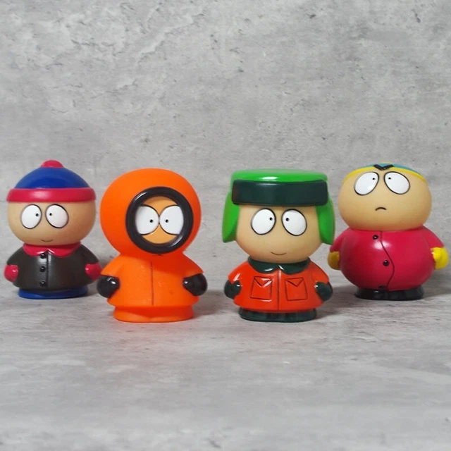 Figurines Collection South Park Lot 4 Personnages Tirelire 7 Cm Pvc Neuf