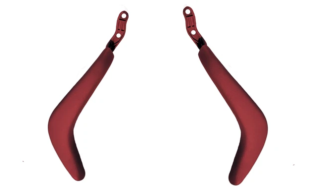 CLK W208 Door Handles - W208 - Left + Right - Burgundy