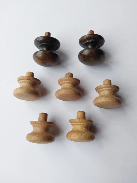 Holzmöbel Knöpfe Griffe für Upcycling oder Antik Restaurierung x7