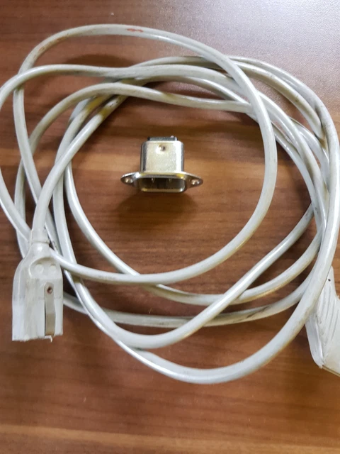 Echolette Orginal Netzkabel mit Einbaubuchse