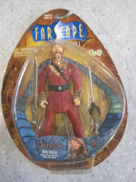 Farscape Action Figure D'Argo Luxan Warrior  Series 1 Toy Vault 2000