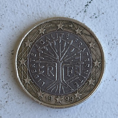 1 euro francese 1999