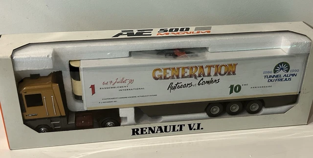 Dv7774 Eligor 1/43 Renault Ae500 Semi Remorque Huiles Renault 110758