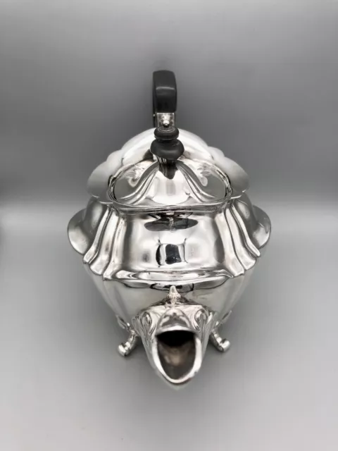 Large Victorian Sterling Silver Teapot, Joseph Rodgers & Sons, Sheffield, 1899 3