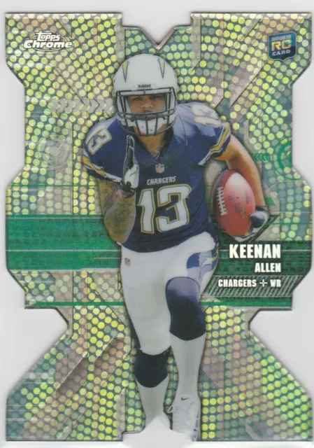 2013 Topps Chrome Keenan Allen RC Rookie Die-Cuts Refractor SP #RDC-KA Chargers