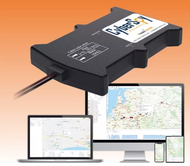 UK CyberSpy GT2 GPS Tracker Echtzeit Fahrzeug Van Motorrad Wohnwagen Auto Tracking 3