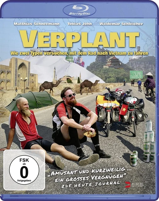 Verplant - Wie zwei Typen versuchen, mit dem Rad nach Vietnam zu fahre (Blu-ray)