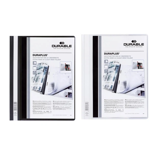 DURABLE Angebotshefter Duraplus Sichttasche dklblau 257907 (4005546215624)