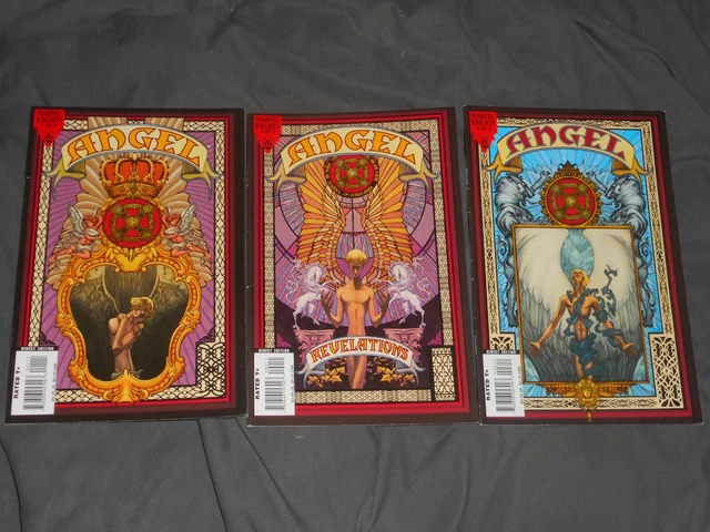 Angel: Revelations   -  Comic Book Lot  3 Issues  -  MARVEL KNIGHTS  2008
