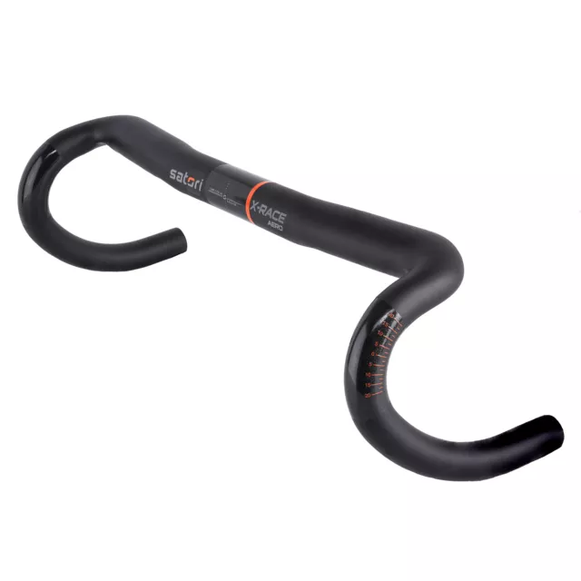 SATORI X-RACE AERO Carbon Road Bike 8 Degree Flare Drop Bar Handlebar 31.8x440mm