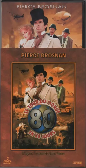 Le Tour Du Monde En 80 Jours : Brosnan, Dombasle, Ustinov, Wagner, Jules Verne