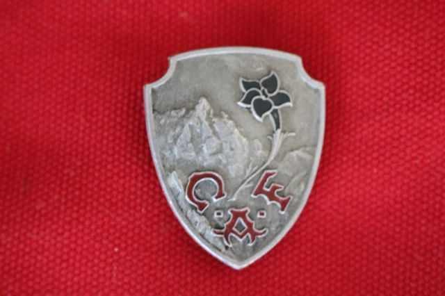 Insigne Club Alpin Français - Ski - Années 1930 - Vintage - France