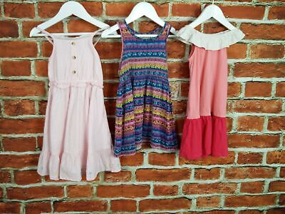 Girls Bundle Age 2-3 Years Fatface M&S Bluezoo T-Shirt Sundress Summer Pink 98Cm