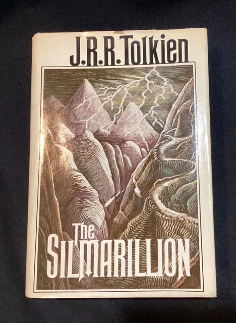 THE SILMARILLION J.R.R. Tolkien 1977 w/ Map First American Edition ...