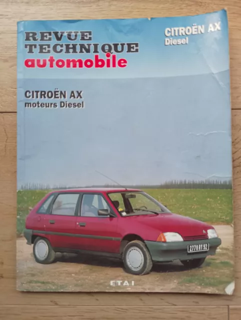 Revue technique automobile Citroën AX Diesel