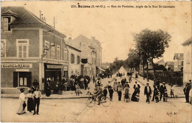 CPA Bezons Rue de Pontoise FRANCE (1309660)