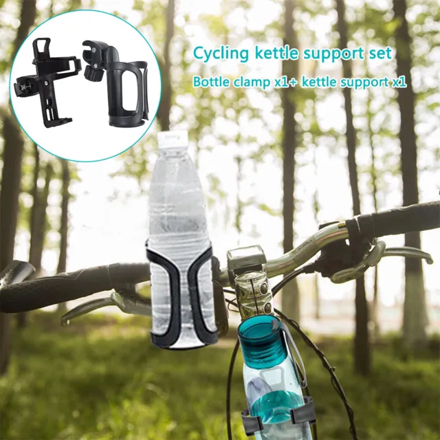 EY# Lightweight Bicycle Bottle Holder with Fixing Clip Cup Holder Riding Accesso