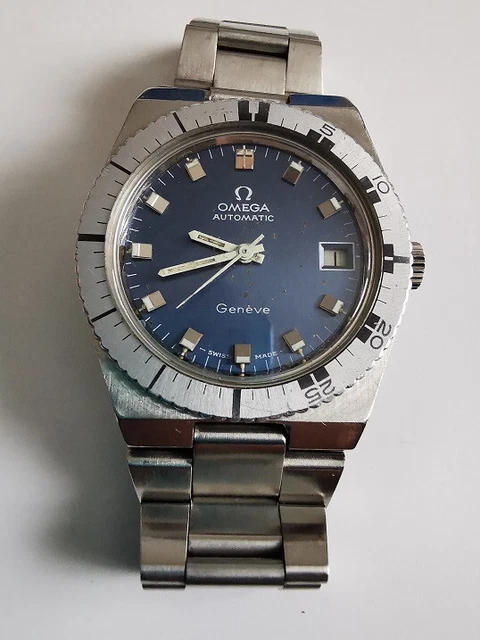OMEGA GENEVE DIVER 166.0124 Vintage EUR 1.150 00 PicClick FR
