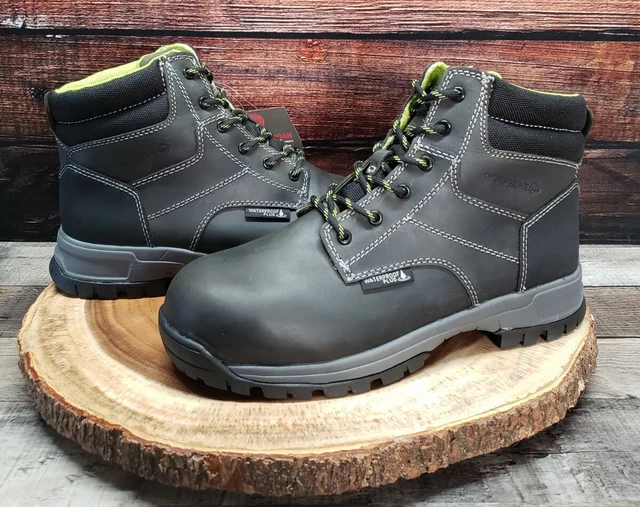 Wolverine Womens Piper Size 9.5 Wide Composite Toe WPF Work Boots W221033 Gray