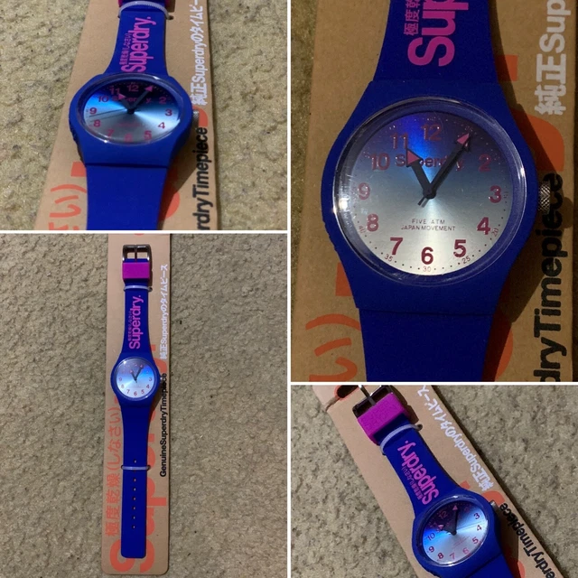 Superdry urban hotsell laser watch