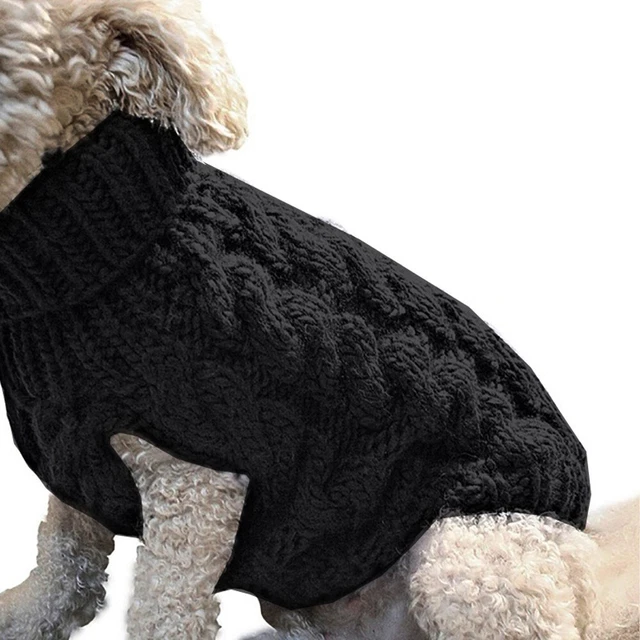 Puppy Dog Jumper Winter Warm Knitted Sweater Pet Clothes Small Dogs Coat Thermal