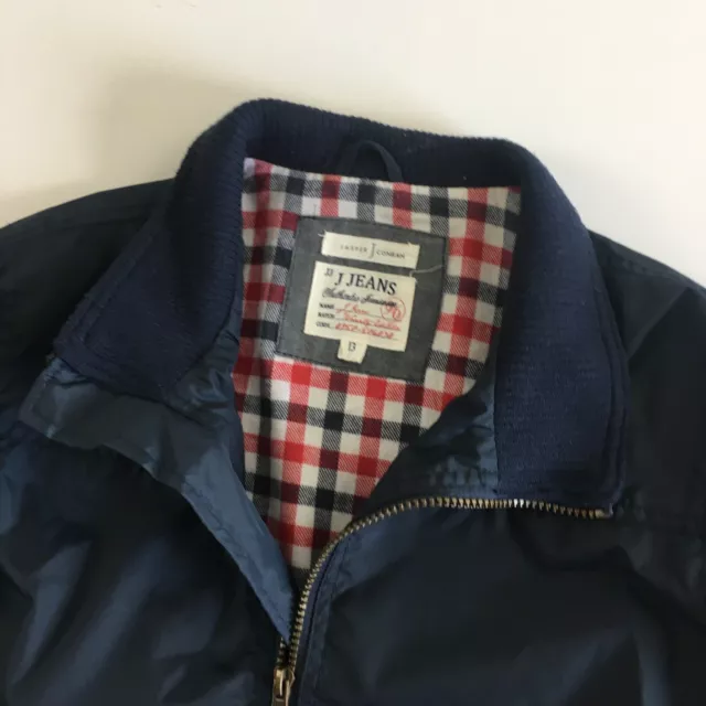 GIACCA JASPER CONRAN RAGAZZO HARRINGTON blu navy età 13 anni peso leggero intelligente 3