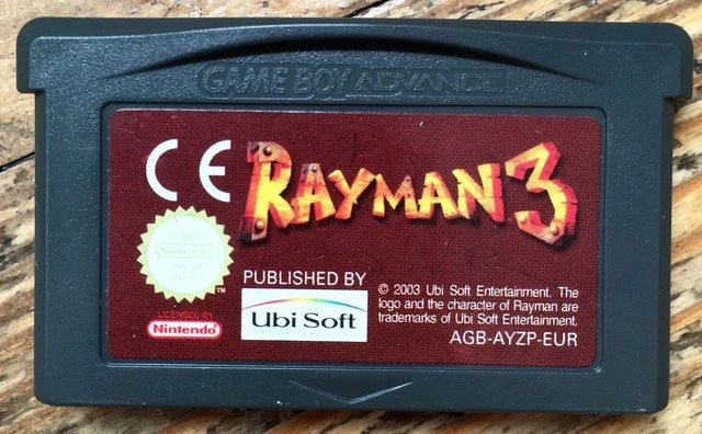 Jeu Game Boy Advance Rayman 10th Anniversary - Cartouche Seule, Version EUR, état Correct